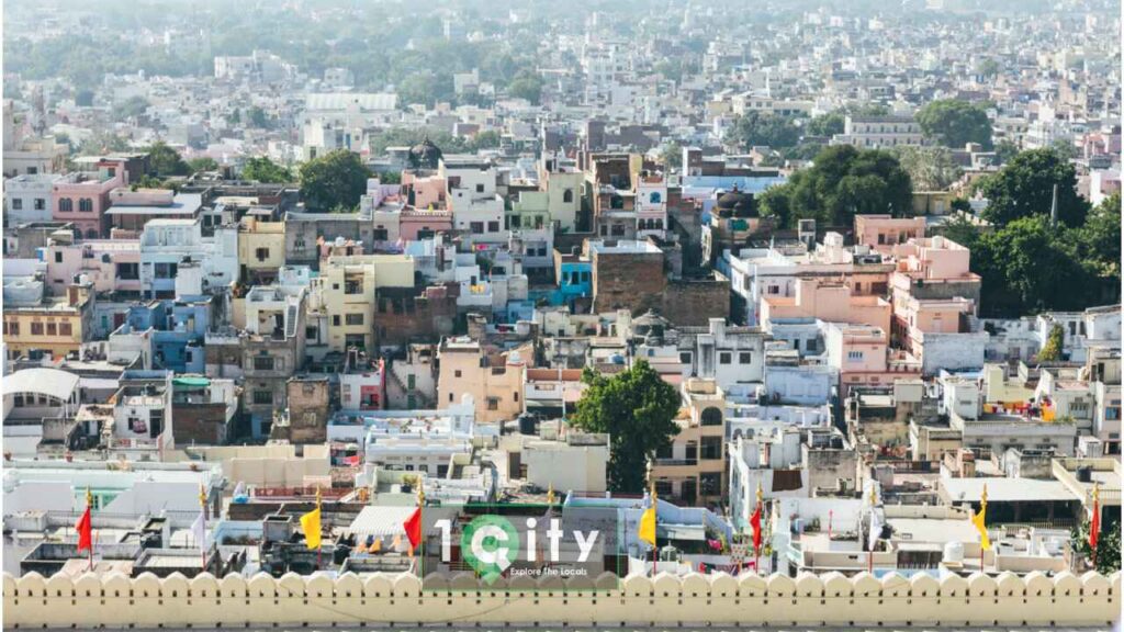 Udaipur City View From City Palace