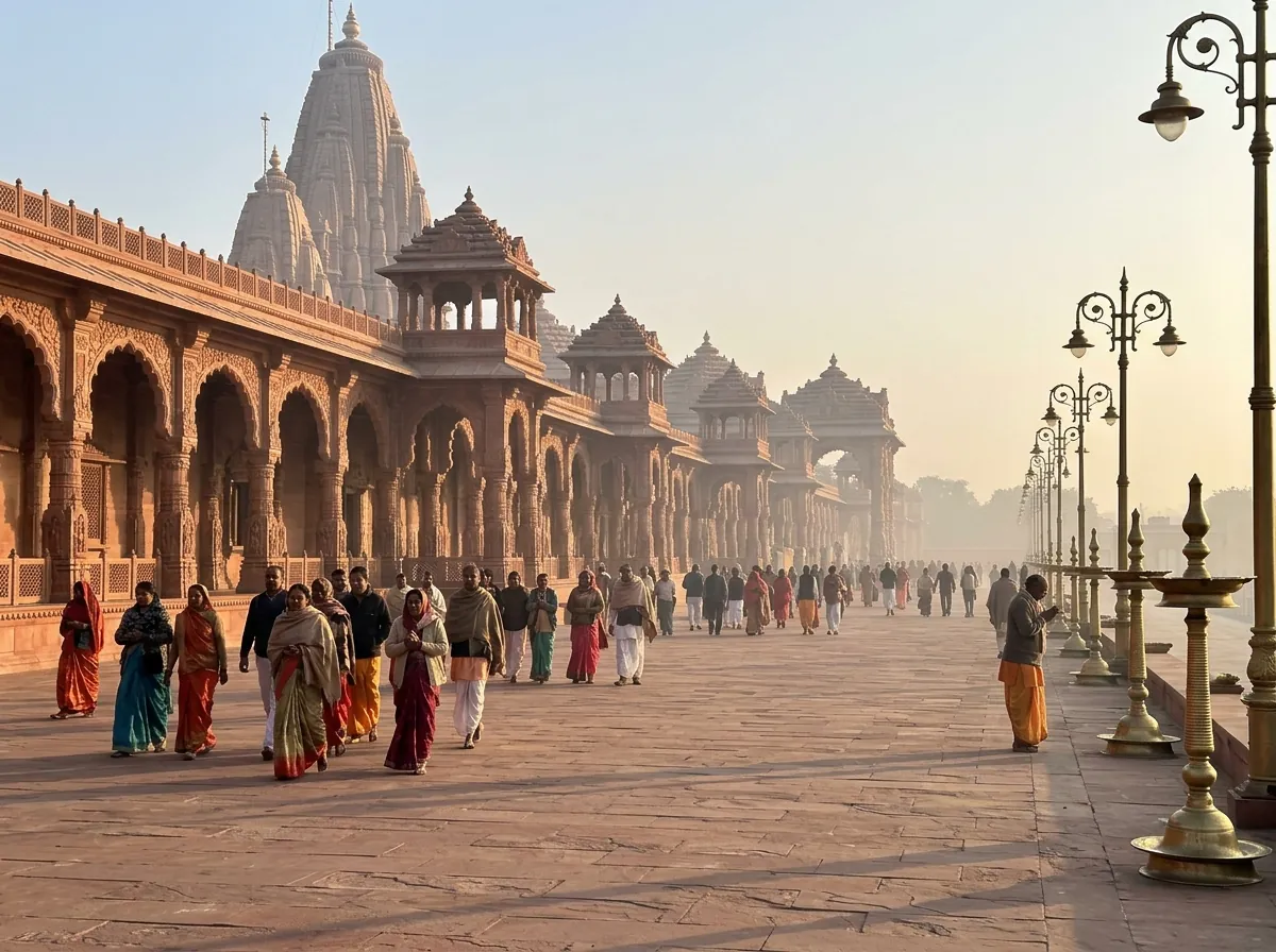 RAM MANDIR DARSHAN TIMINGS — OFFICIAL DARSHAN SLOT TABLE — supporting photo for this section, first-hand preferred