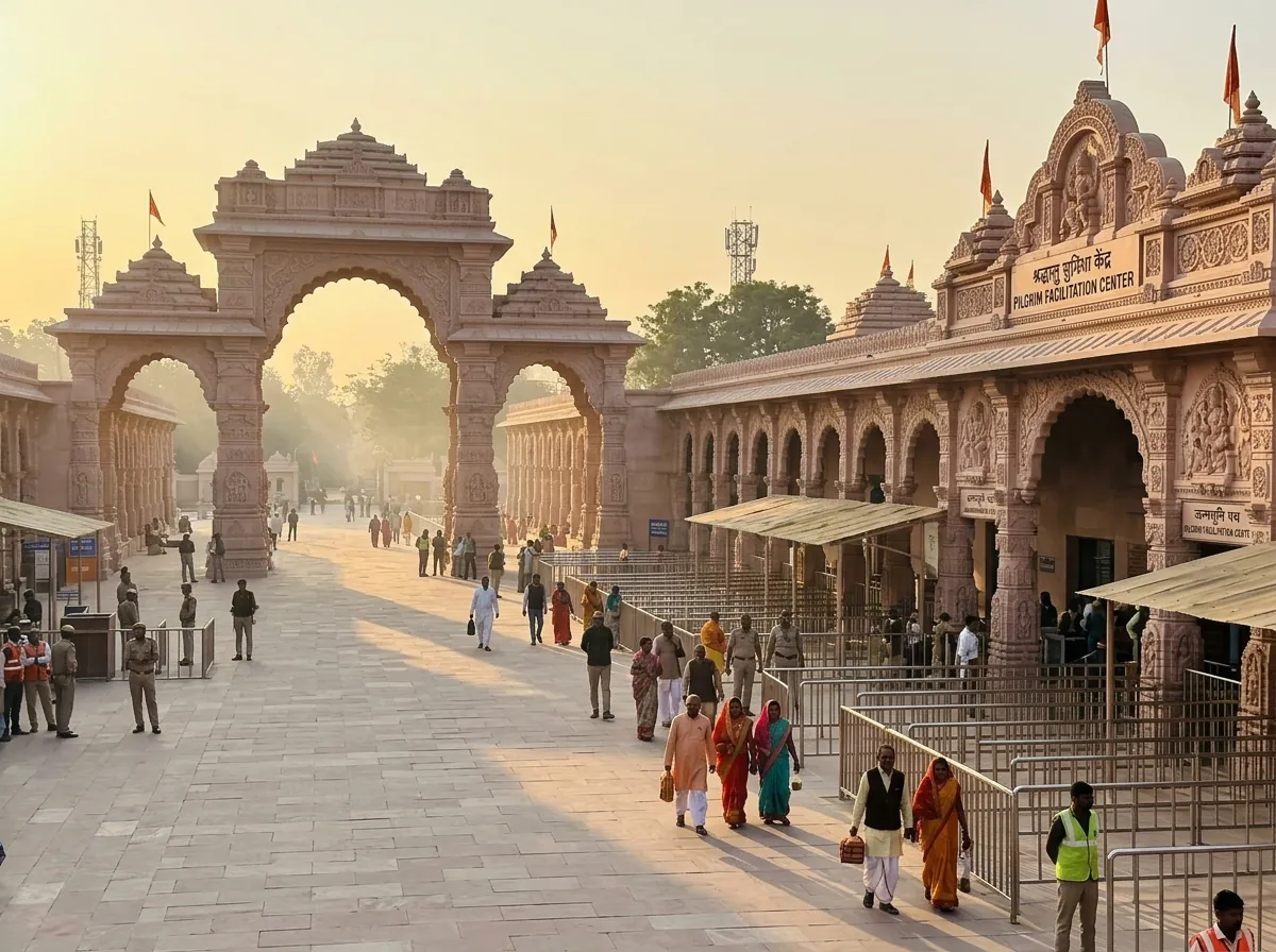 AYODHYA AARTI PASS BOOKING — STEP 2 — CHOOSE AARTI BOOKING AND YOUR SLOT — supporting photo for this section, first-hand preferred