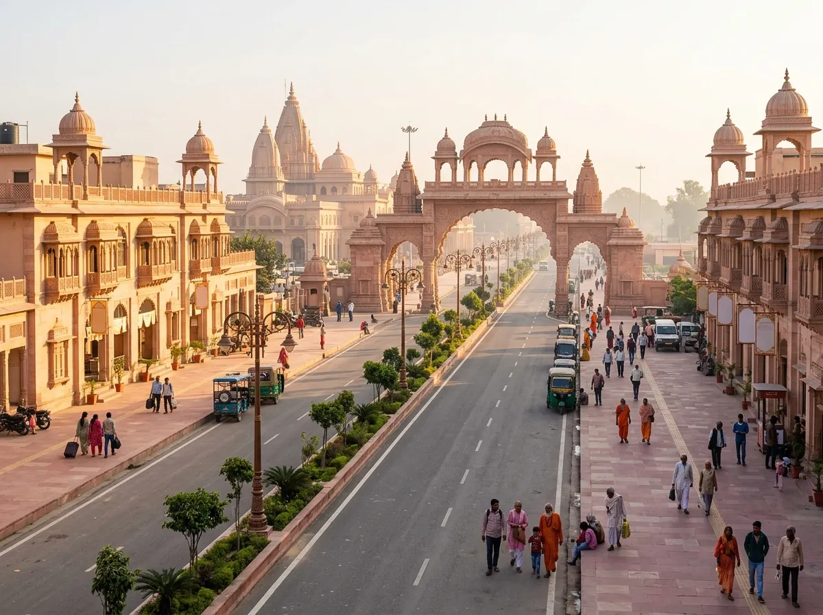 HOTELS NEAR RAM MANDIR, AYODHYA — TIER 3 — STATION AREA AND WIDER CITY — supporting photo for this section, first-hand preferred