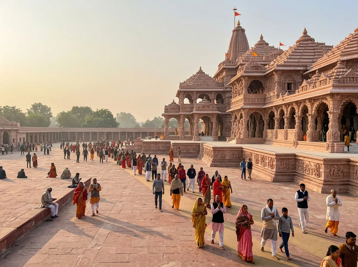 AYODHYA IN 2 DAYS — DAY 1 — THE TEMPLE CORE — supporting photo for this section, first-hand preferred