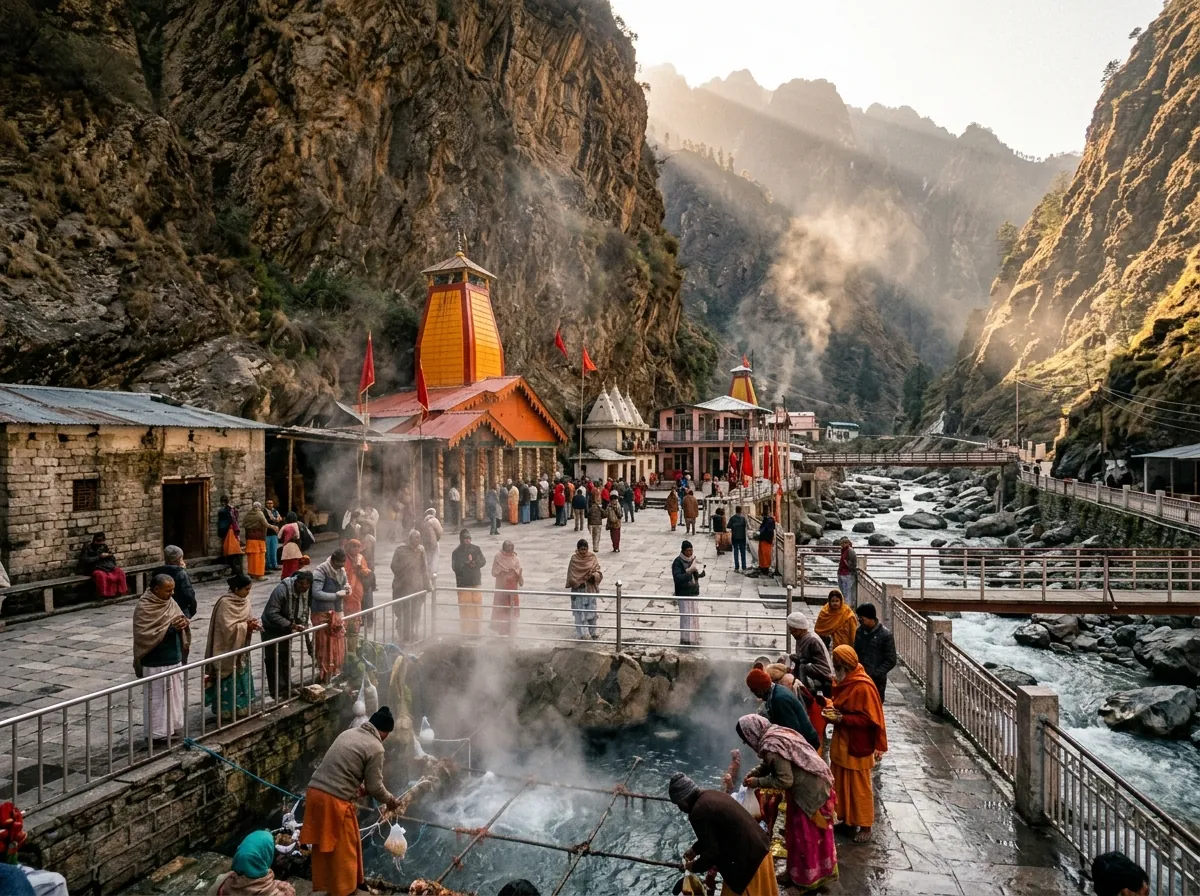 YAMUNOTRI — DARSHAN NOTES — supporting photo for this section, first-hand preferred