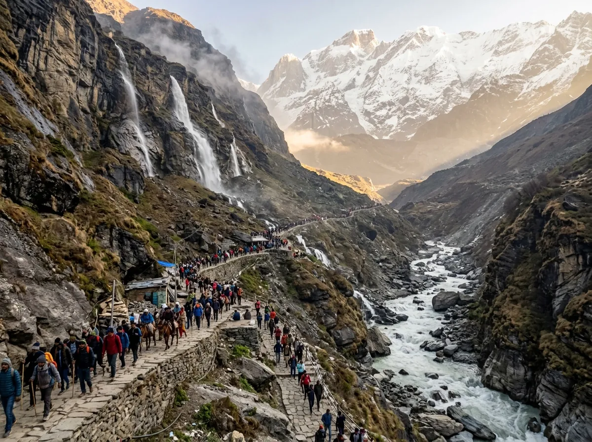 KEDARNATH — THE TREK DAY — supporting photo for this section, first-hand preferred