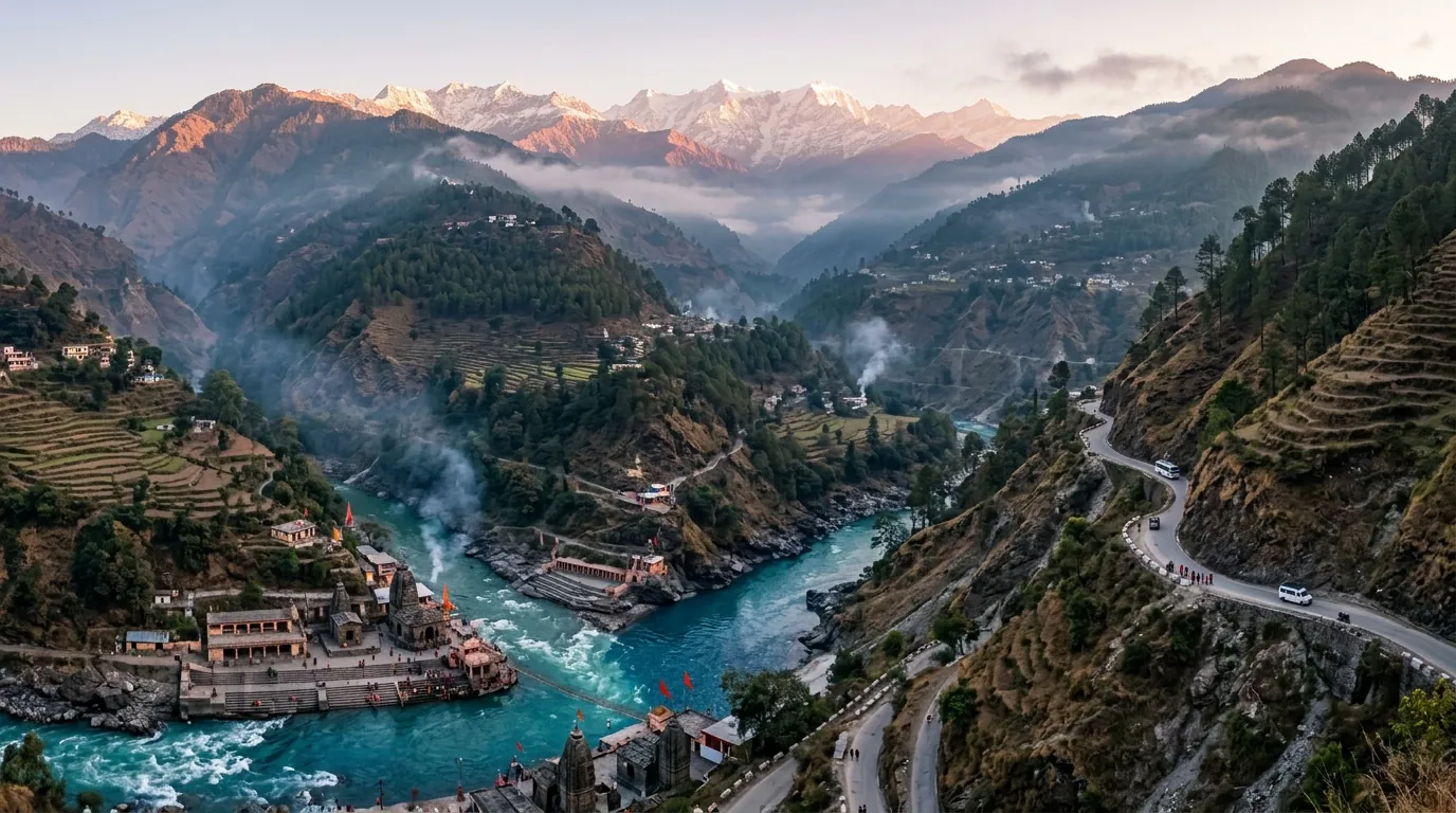CHAR DHAM, DO-DHAM OR TEEN DHAM: CHOOSING YOUR YATRA SHAPE — FRONT VIEW / HERO — hero image, 16:9, first-hand photo preferred; if sourced, credit visibly