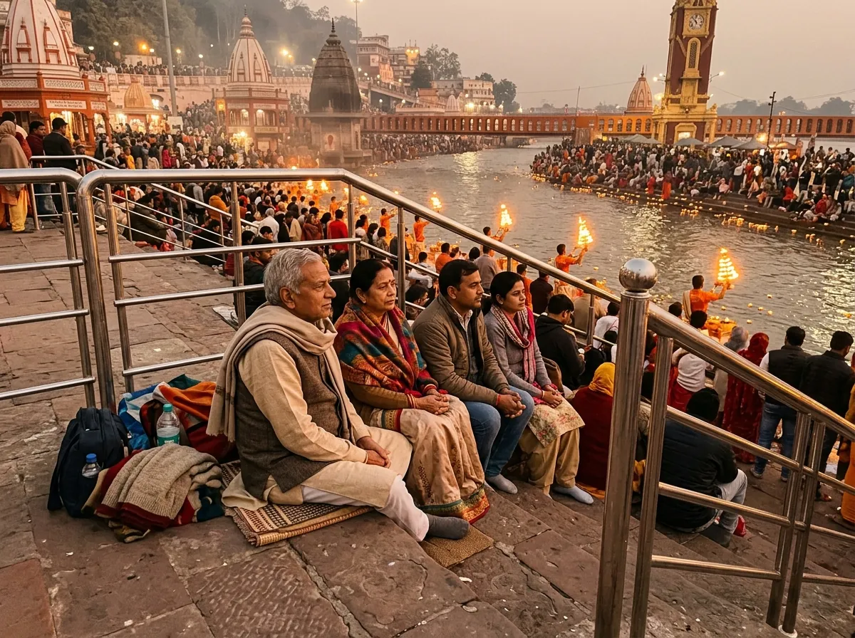 HRD-002-GANGA-AARTI-HAR-KI-PAURI — FOR ELDERLY PILGRIMS — supporting photo for this section, first-hand preferred