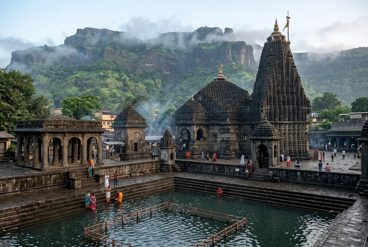 Trimbakeshwar — illustrative AI image