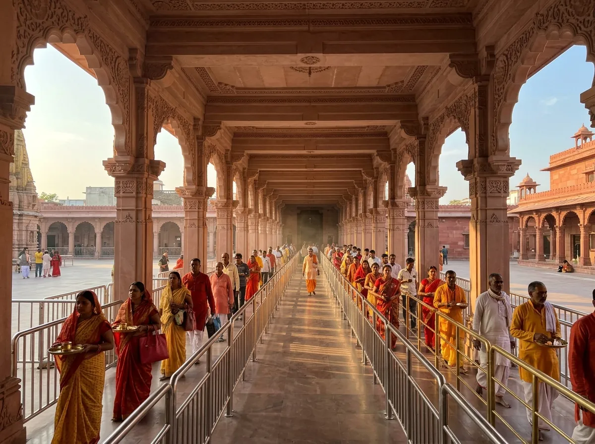KASHI VISHWANATH DARSHAN TIMINGS — DARSHAN BLOCKS — supporting photo for this section, first-hand preferred