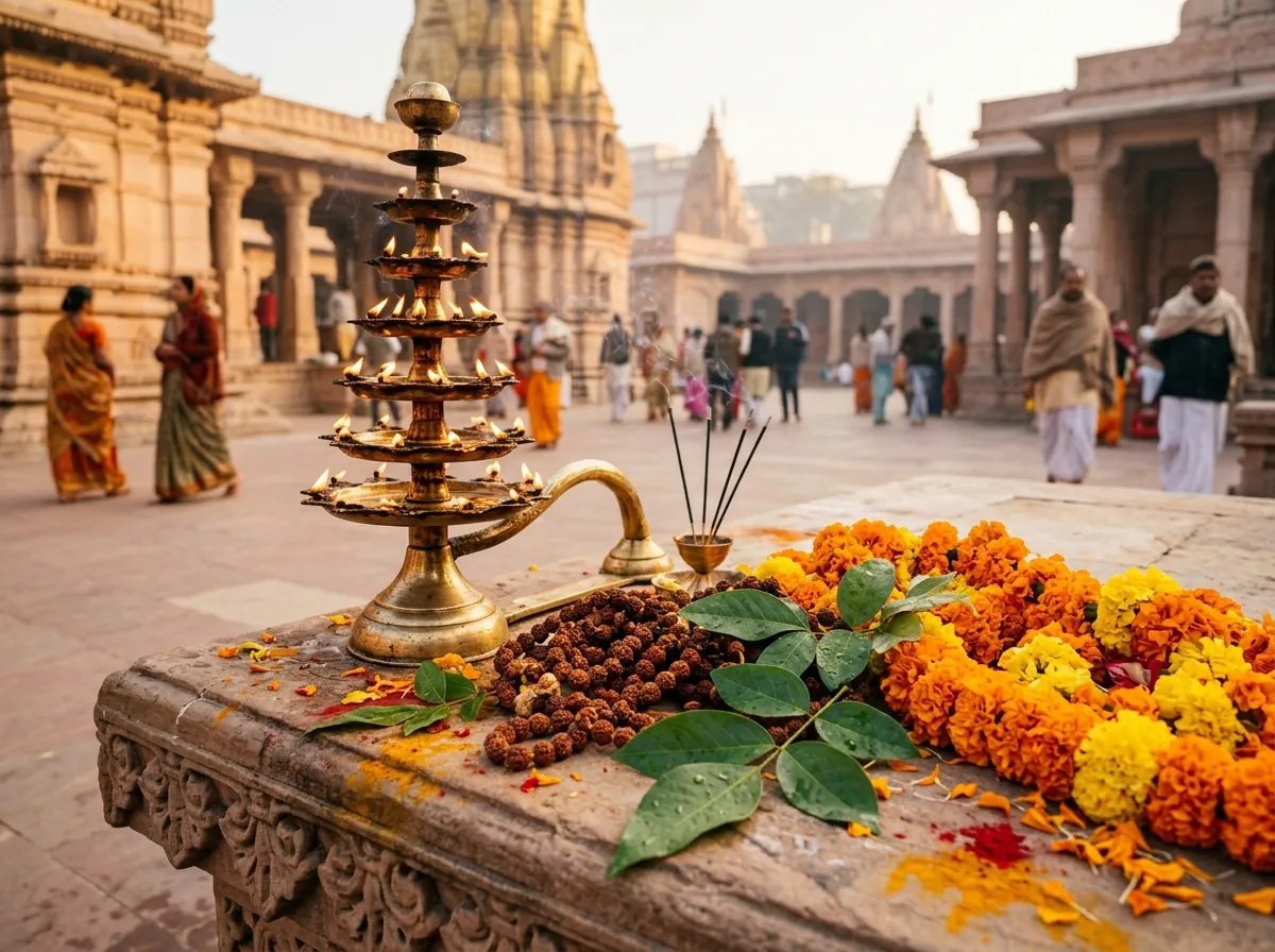 KASHI VISHWANATH AARTI TIMINGS AND TICKET — AARTI TABLE — supporting photo for this section, first-hand preferred