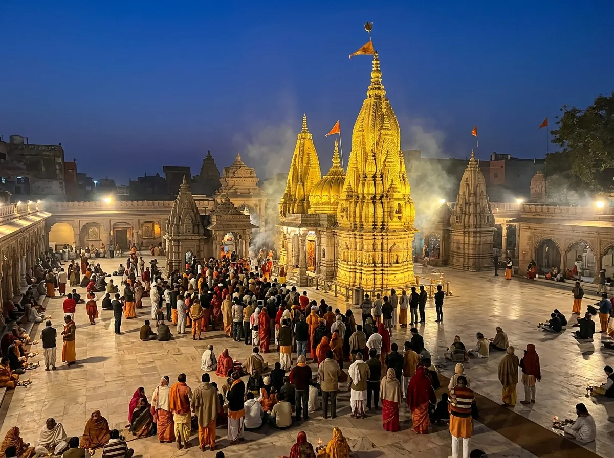 KASHI VISHWANATH AARTI TIMINGS AND TICKET — MANGLA AARTI, SPECIFICALLY — supporting photo for this section, first-hand preferred