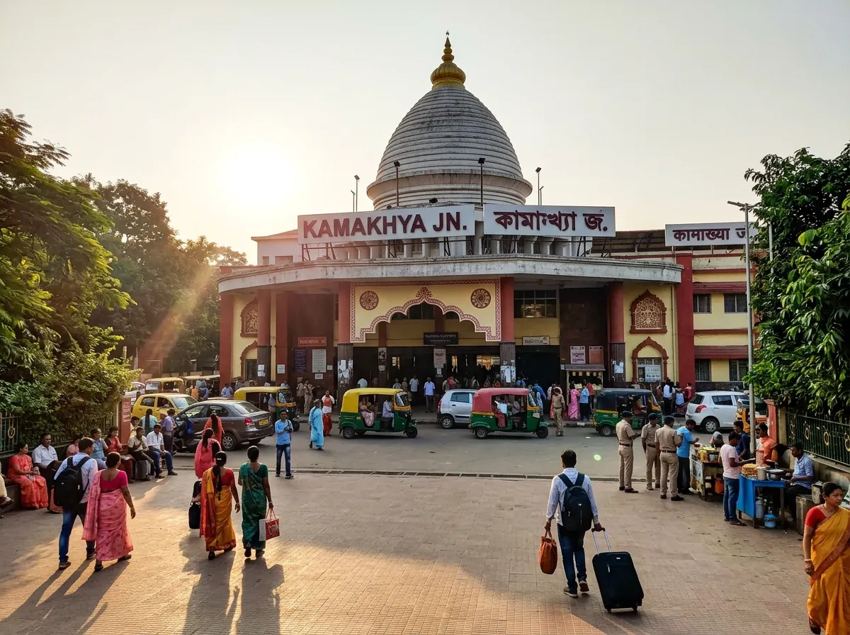 How to Reach Kamakhya: Guwahati Airport, KYQ Station & the Hill Climb — image 2