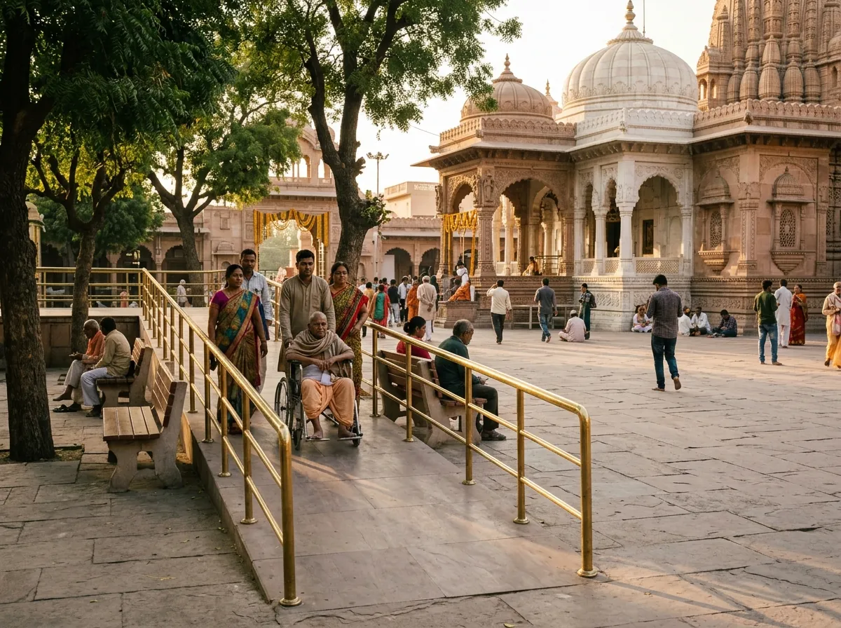 Mathura–Vrindavan with Elderly Parents: Crowds, Wheelchairs & the Calm Route — image 2