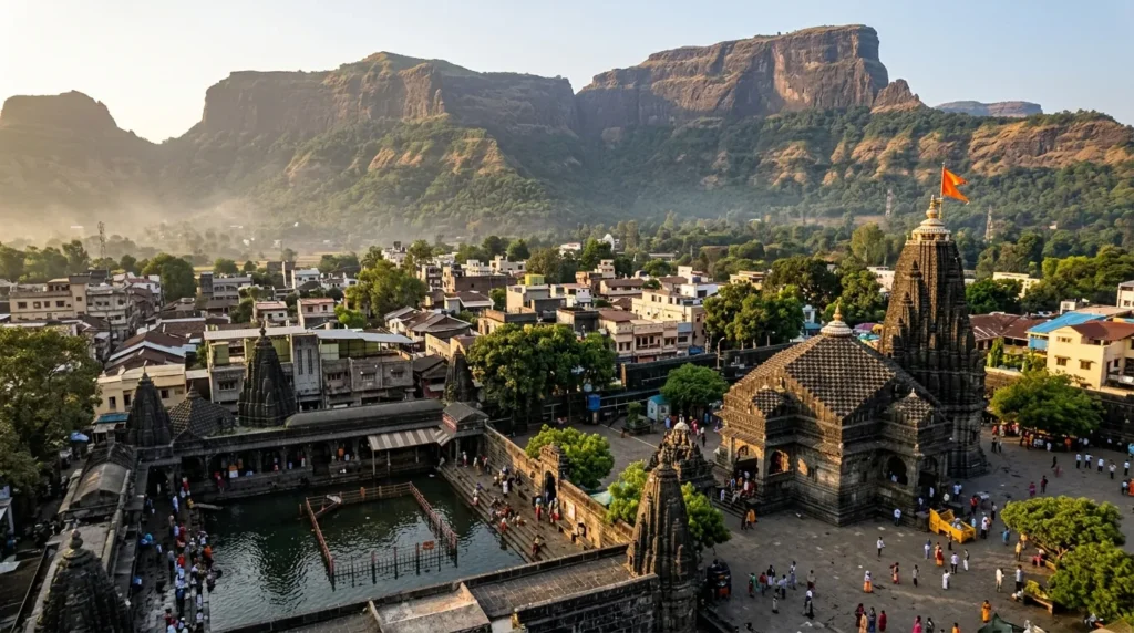 Nashik Trimbakeshwar — city view