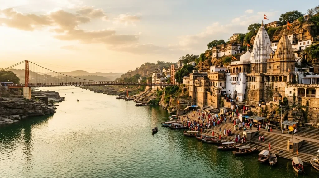 Omkareshwar — city view