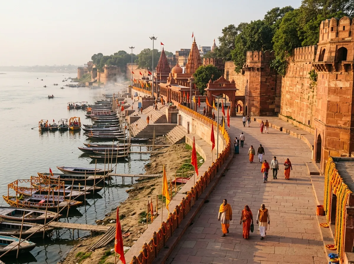 PRAYAGRAJ IN 2 DAYS — DAY 1 — THE SANGAM EDGE — supporting photo for this section, first-hand preferred