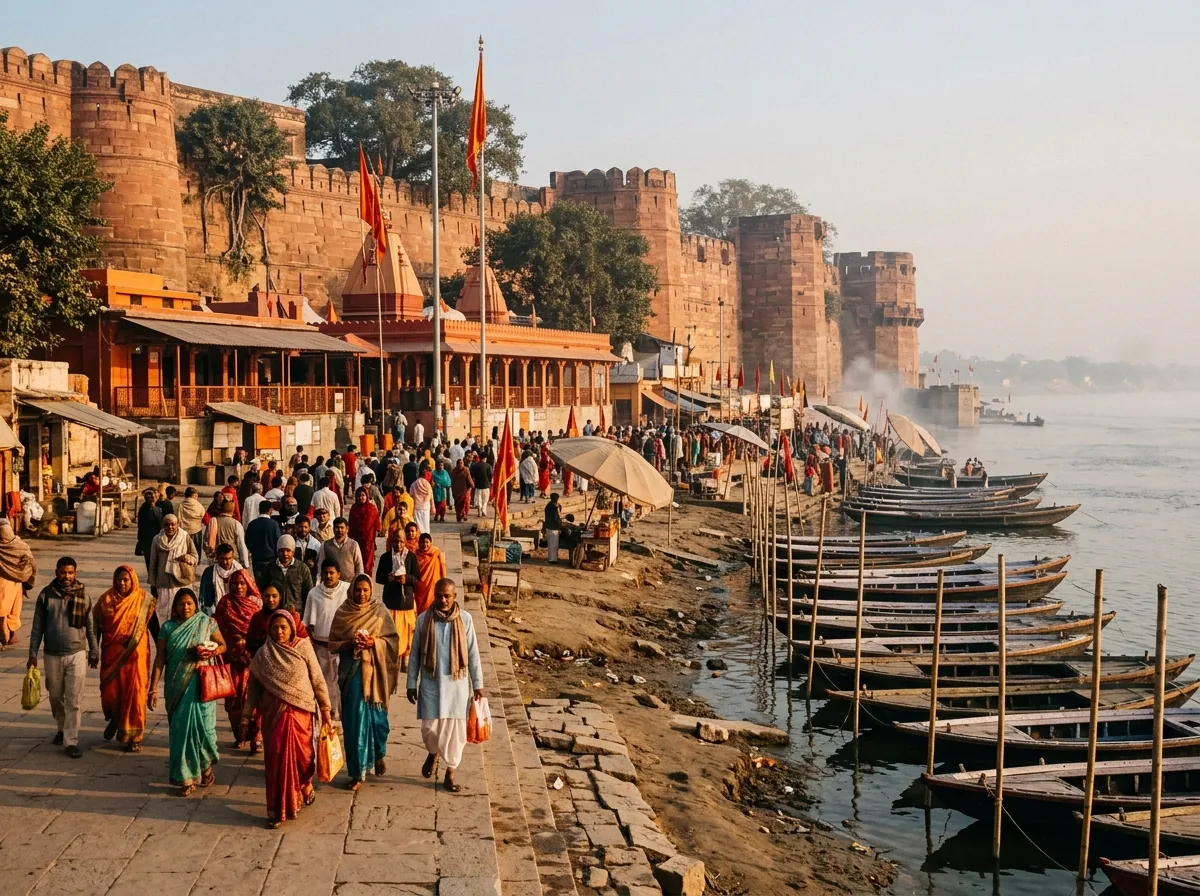 Prayagraj in 2 Days: Sangam Dawn, Fort Corridor & Civil Lines Itinerary — image 1