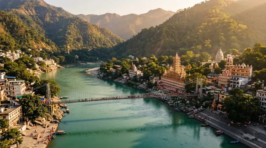 Rishikesh — city view