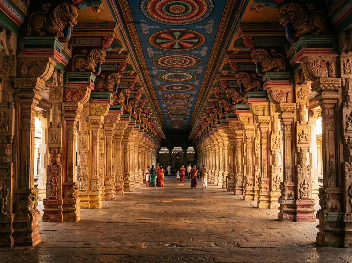RMW-002-RAMANATHASWAMY-DARSHAN — THE CORRIDOR — supporting photo for this section, first-hand preferred