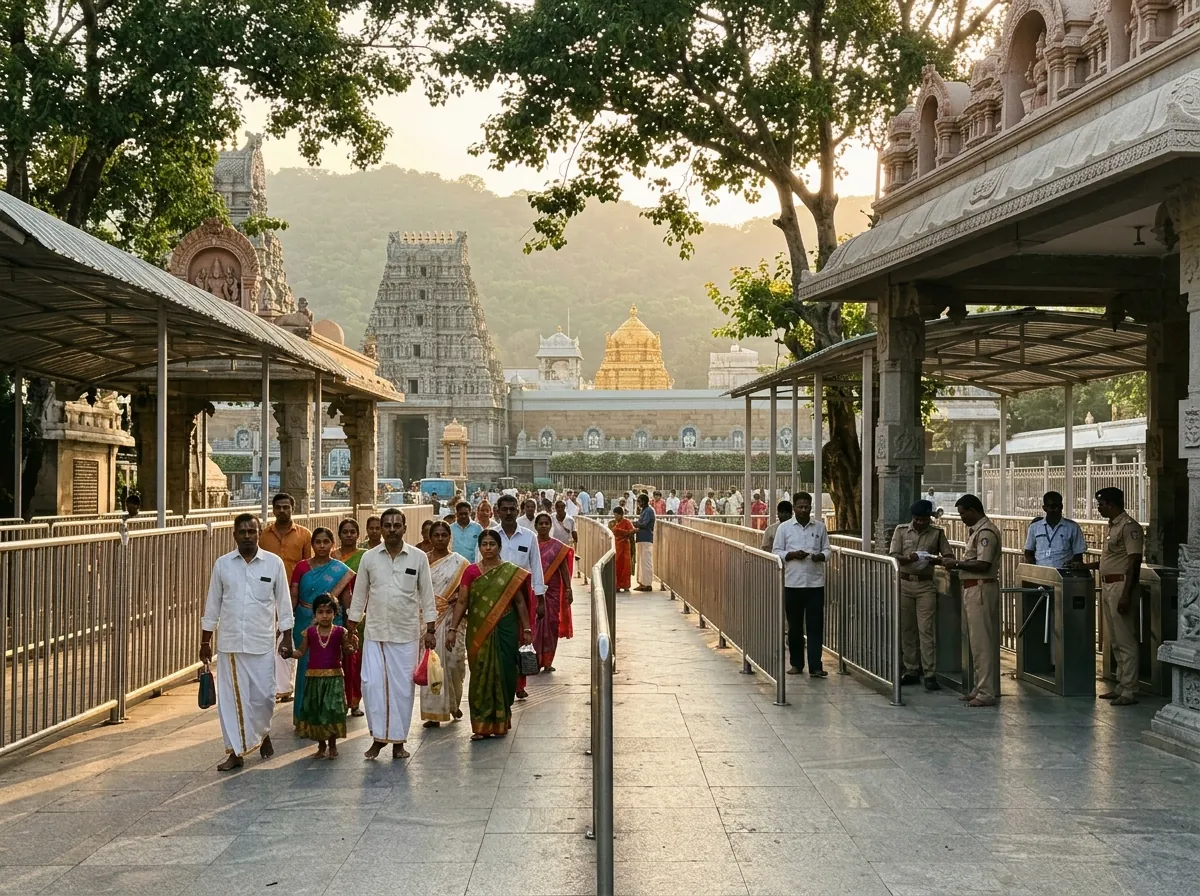 THE ₹300 SPECIAL ENTRY DARSHAN: THE BOOKING GUIDE — FRONT VIEW / HERO — hero image, 16:9, first-hand photo preferred; if sourced, credit visibly