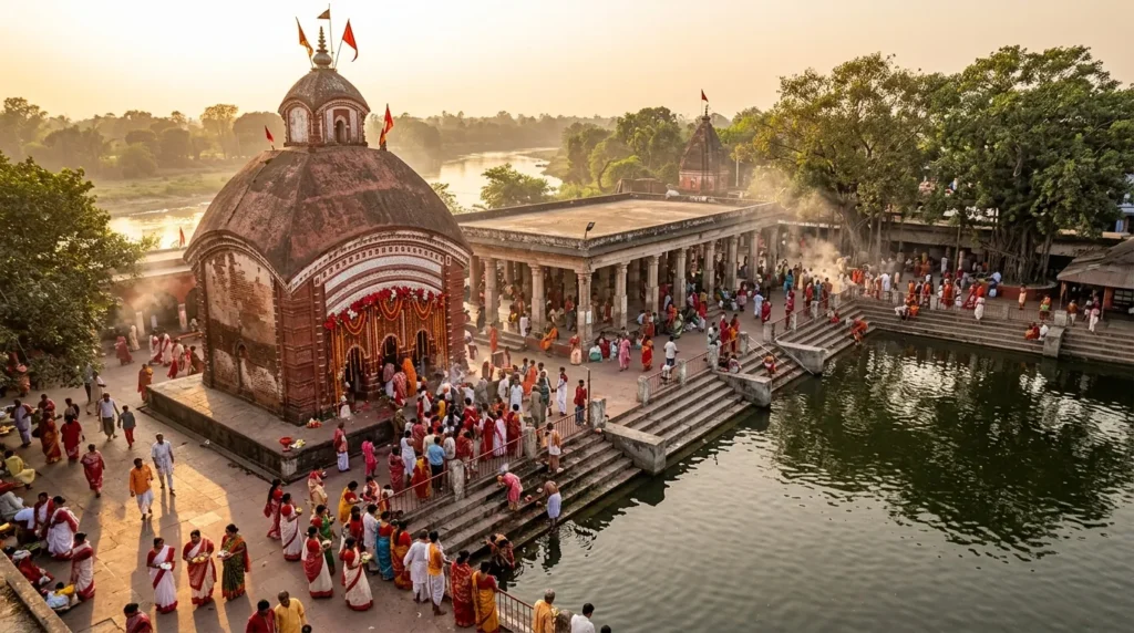 Tarapith — city view