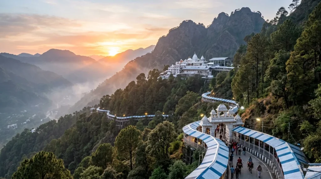 Vaishno Devi — city view
