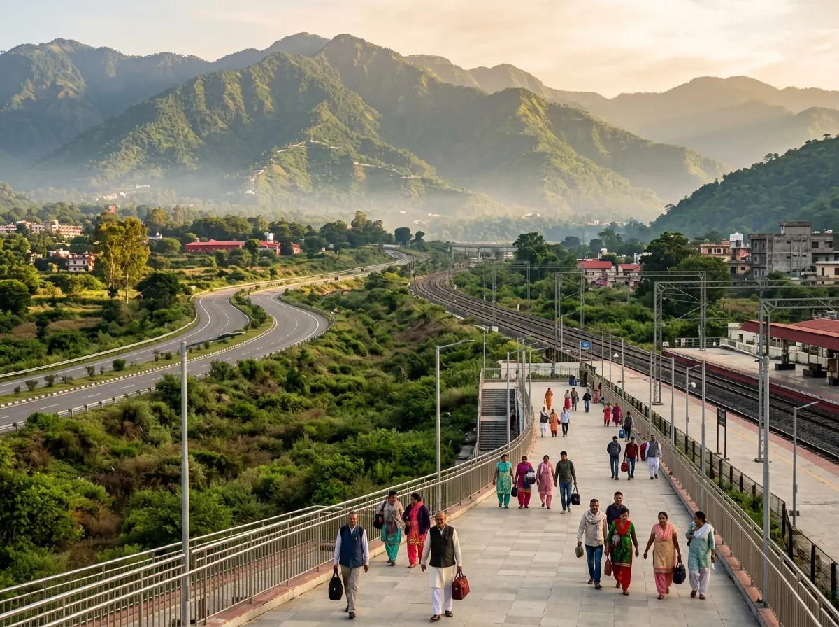 HOW TO REACH VAISHNO DEVI (KATRA) — THE ACCESS PICTURE — supporting photo for this section, first-hand preferred